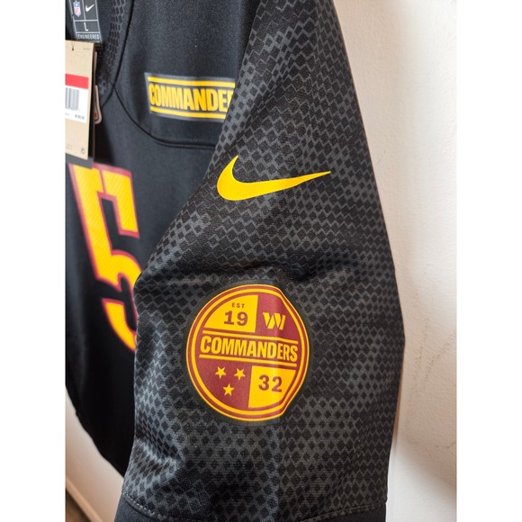 Nike NFL Washington Commanders Jayden Daniels Black Camo Jersey Mens Size L - Picture 4 of 7